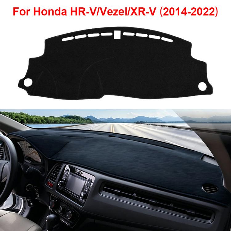 Anti-UV Dashboard Cover Pad for 2014-2022 Honda HR-V Sunshade Protector Non-Slip Dash Mat Interior Moulding