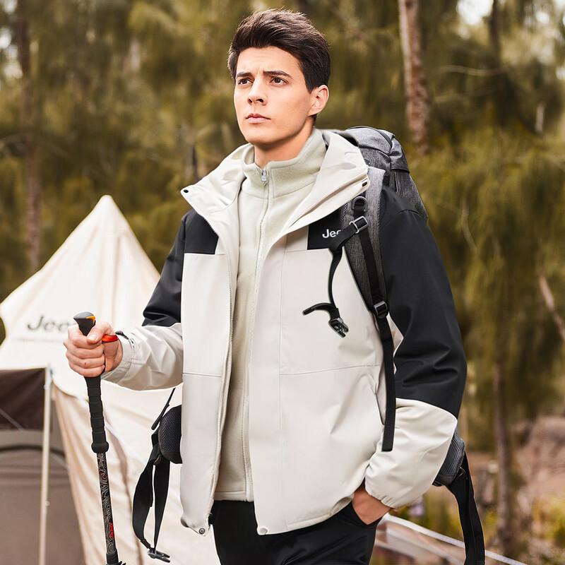 Jeep Men's 3-in-1 Outdoor Mountain Jacket