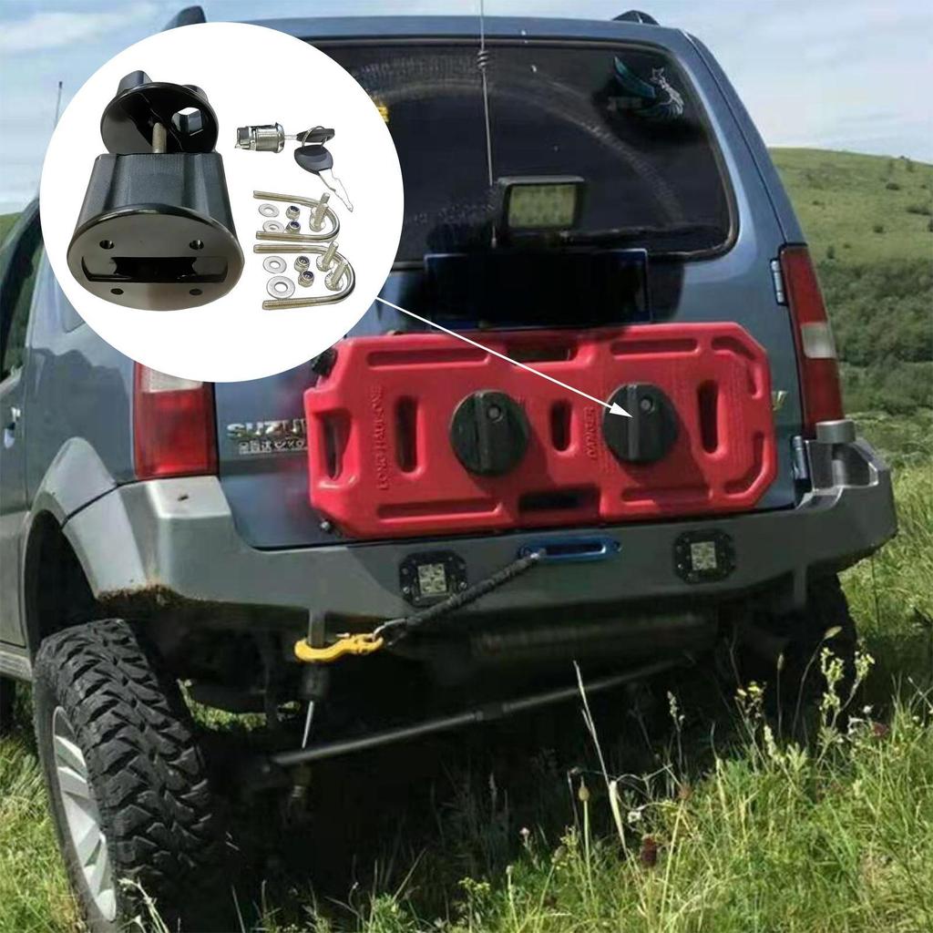 Oil Tank Bracket Latch Anti-Theft Auxiliary Parts Oil Tank Mounting Bolts For Vehicle Truck Motorcycle Modification Driver