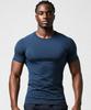 REBRENNER Standard Plain Muscle Fit Short Sleeve T-Shirt