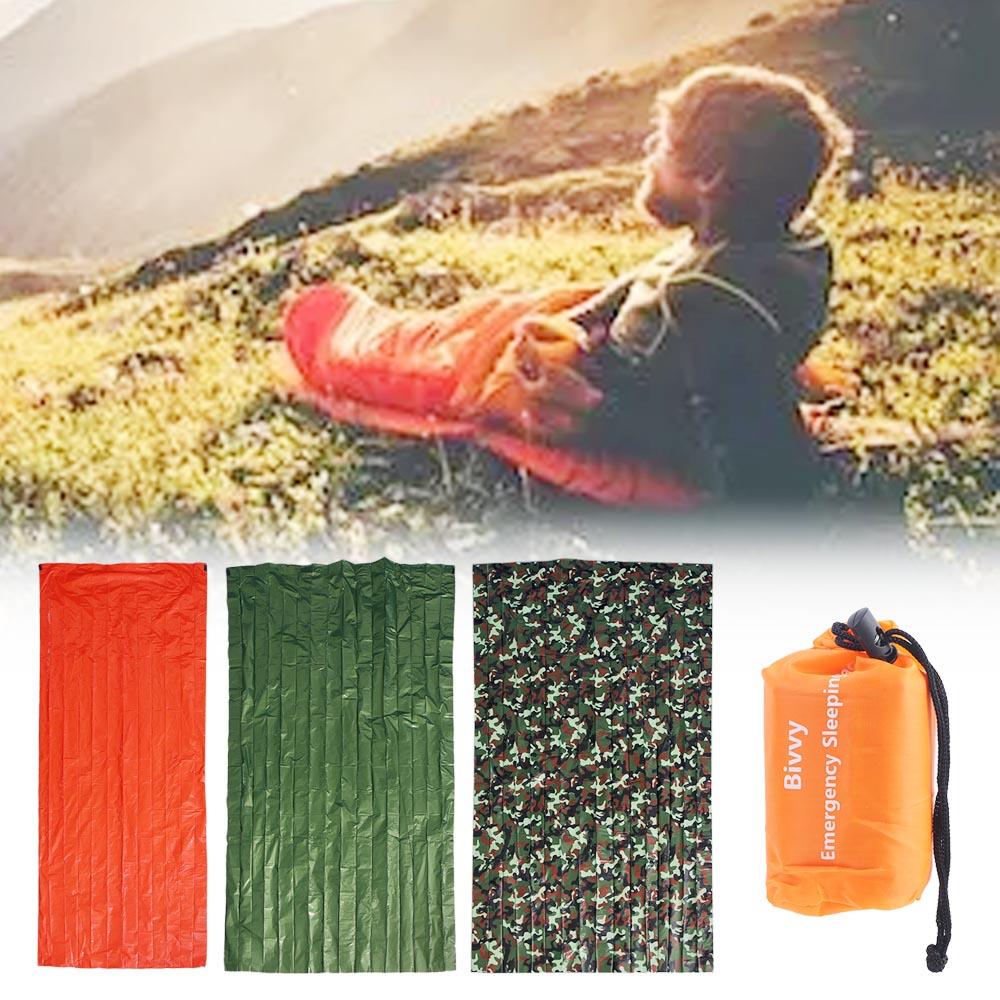 Outdoor Bivvy Sleeping Bags Survival Sleeping Bag Emergency Sleeping Bag Survival Blanket Bags