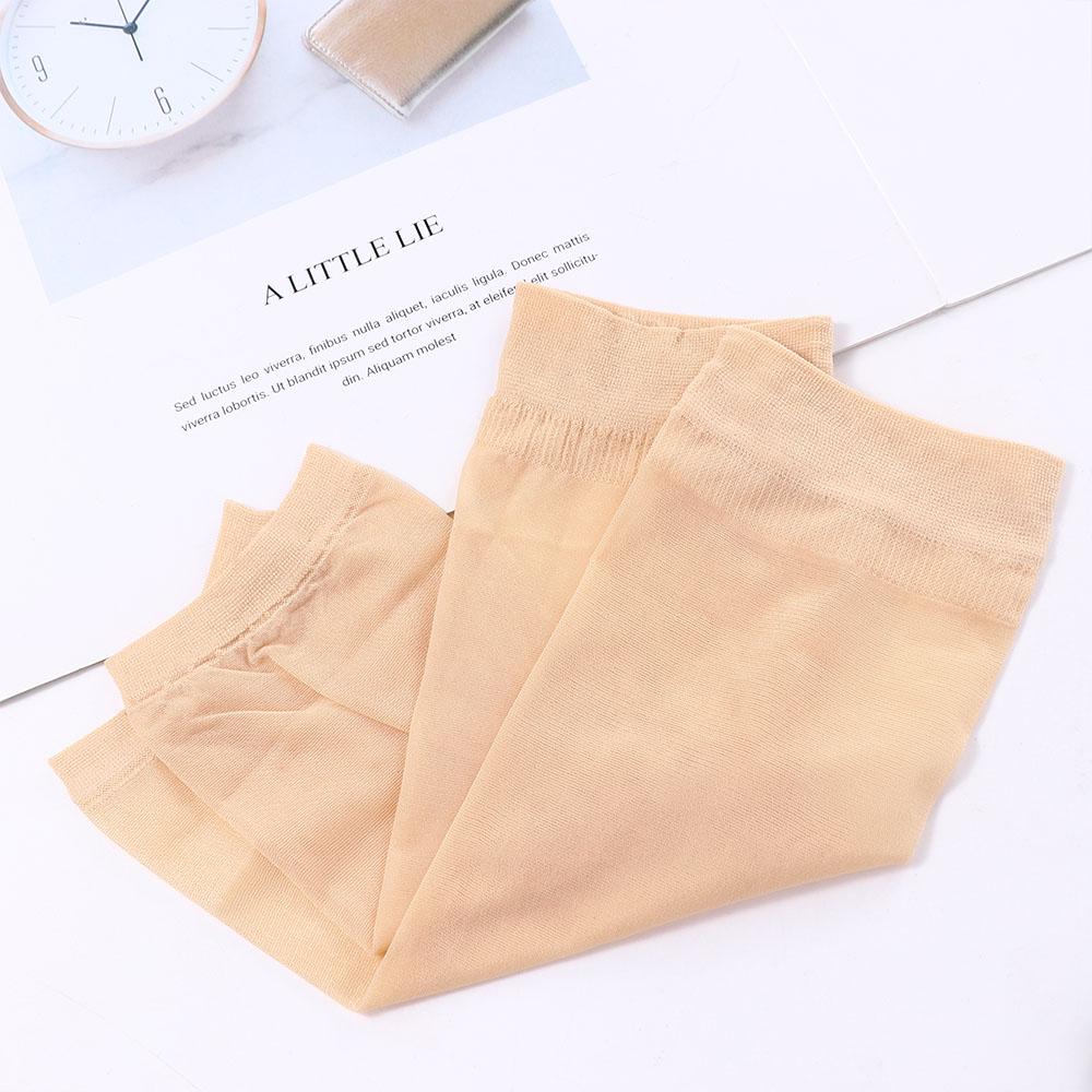 Lady Women Stocking Foot Ultrathin Care Socks Spring Summer Socks Mid-Ankle Ultrathin Open Toe