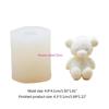 Handmade Soap Craft Kitchen Baking Fond Soap Mold Cartoon Little Bear Gift HX6C