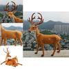 Festive Reindeer Ornament With European Style For Christmas Tabletop Decor And Event Decoration
