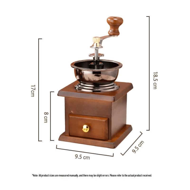 Jiaqi Retro Hand-Crank Coffee Grinder