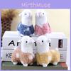 Adorabile Portachiavi Alpaca Peluche Affascinante Piccolo Peluche Per Borse E Regali