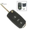 Remote Key for Car Replacement 3 Buttons 434MHz Flip Case Fob 5K0 837 202 AD Volkswagen Button