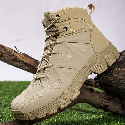 Neue taktische Stiefel Herren atmungsaktiv rutschfest Militärstiefel Outdoor-Abenteuer Camping Wanderschuhe Wanderschuhe