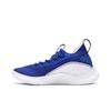 Under Armour Curry Flow 8 'Flow Like Water' (Unisex) Royal / White / White Basketball Shoes 3023085 402