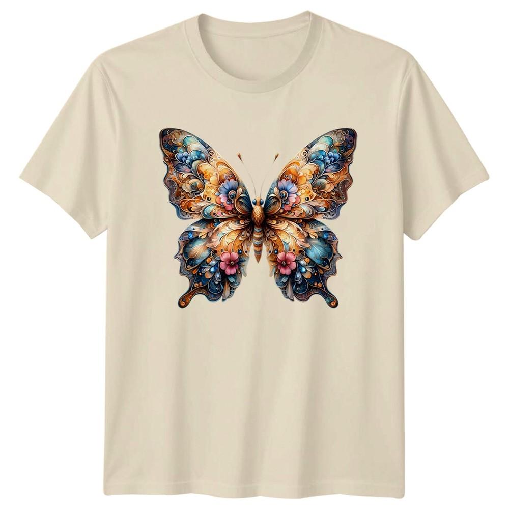 Butterfly OrnaUnisextal Animals Unisex Unisexs Graphic Tee
