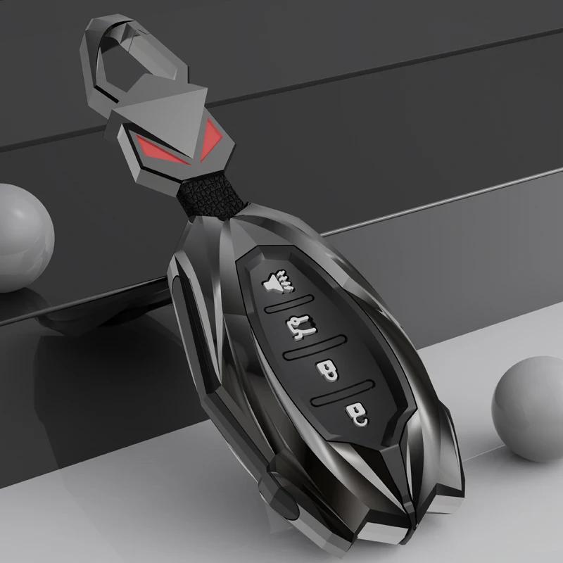 Car Zinc Alloy Remote Key Cover Case For Chevrolet Chevy Camaro Malibu Cruze Spark Volt Bolt Trax Sonic