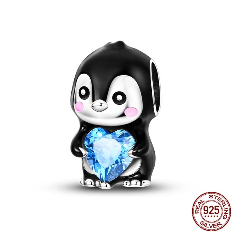 Originale Eulenperlen, 100 % Kupfer, Glückskatzen-Elefanten-Anhänger, passend für Originalarmbänder, DIY-Schmuckherstellung, Geschenk für Frauen