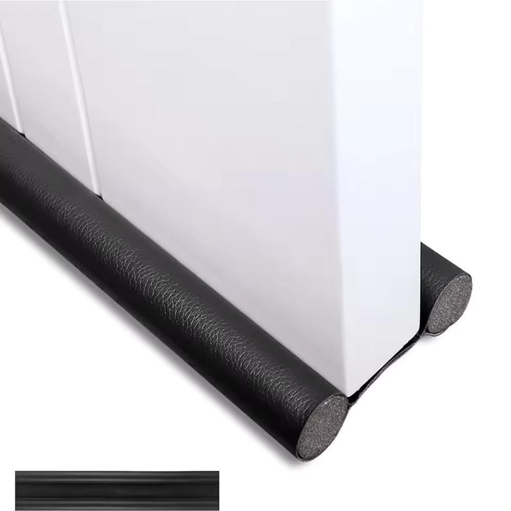 1pc 96cmX9.6cm Waterproof Seal Strip Draught Excluder Stopper Door Bottom Wind Sweep Blocker Sealer Soundproof Seal Strip