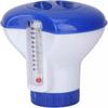 Floating 5-inch Chlorine Dispenser with Thermometer for Hot Tub Swimming Pool Spa Water Parks, Floater Indoor and Outdoor Safe & Odorless