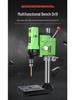 High-Precision 220V Mini Drill Press for Household and Industrial Woodworking