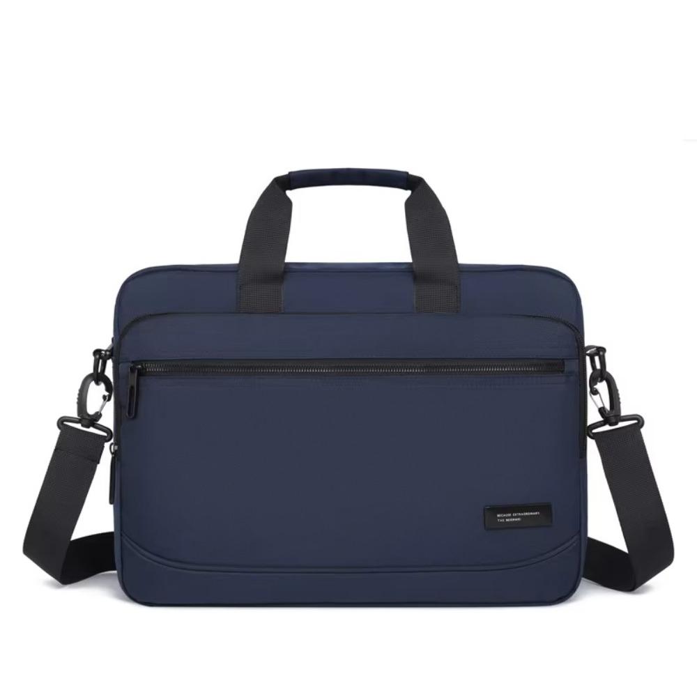 Zipper Closure Oxford Briefcase Large-capacity Men's Crossbody Bag Travel Bag Daily Commute