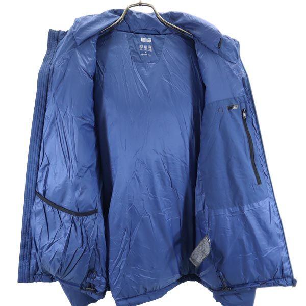 UNIQLO seamless Down jacket M Navy system Men's Used