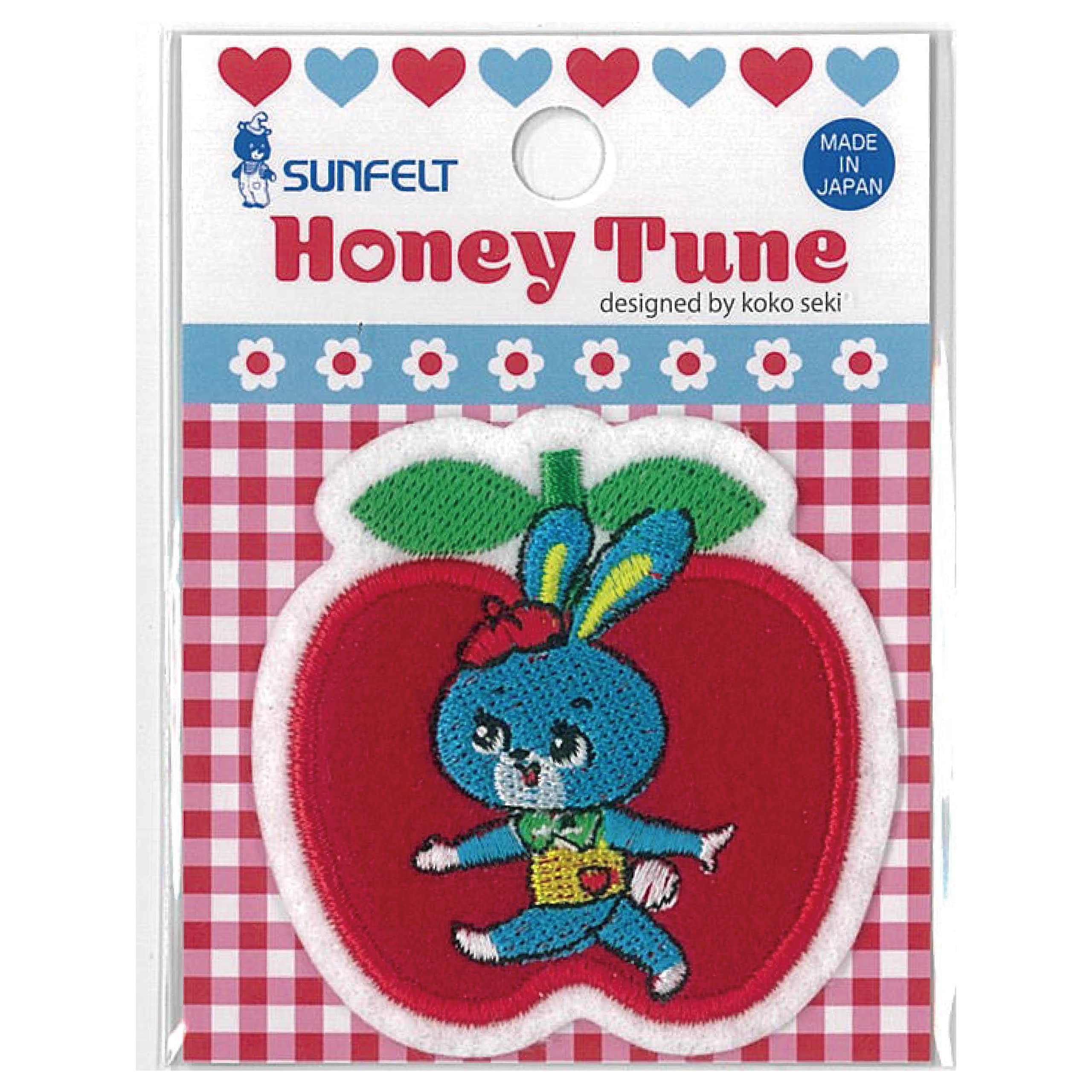 

Аппликация Sunfelt Retro, аппликация Honey Tune Mimi, высота 54 мм x ширина 54 мм, термоприклеиваемая HTA-1
