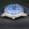 USED HMT JANATA AUTHENTIC INDIAN MENS HAND-WINDING BLUE DIAL WATCH a430060-2 R101-a430060