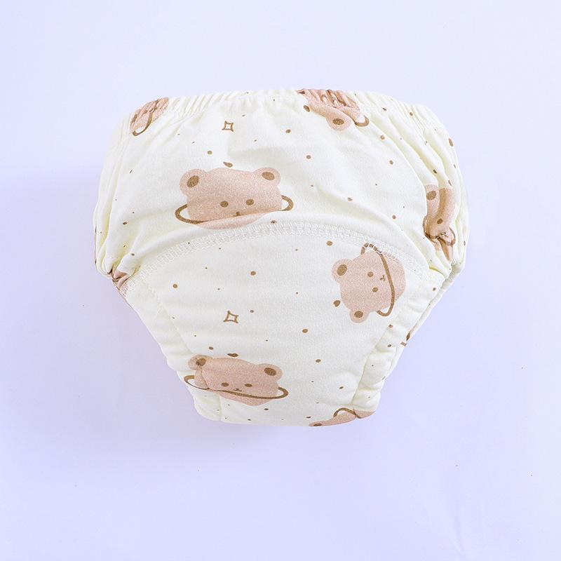 Washable Eco-Cotton Training Pants for Infants & Toddlers - Breathable Cloth Diapers for Learning & Isolation.