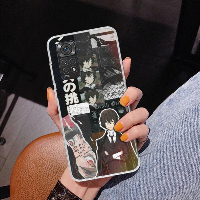 Bungo Stray Dogs Poster Anime Phone Case For Xiaomi Redmi Note 15 14 13 12S 12 11 Pro Plus 14S 11S 11E 10 10S 11T 5G Personalize