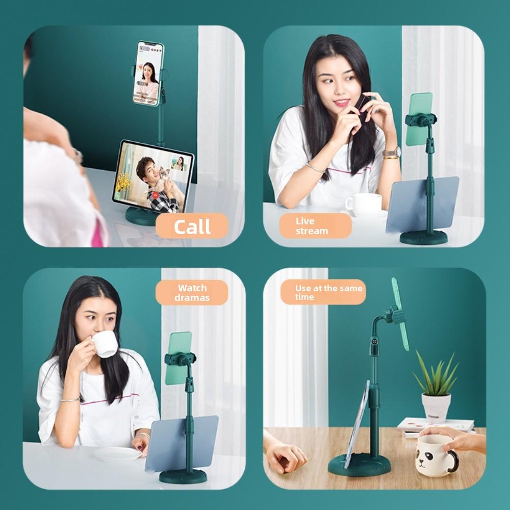 Adjustable Height Telescopic Phone Stand Stable Base Mobile Phone Bracket  Live Learning