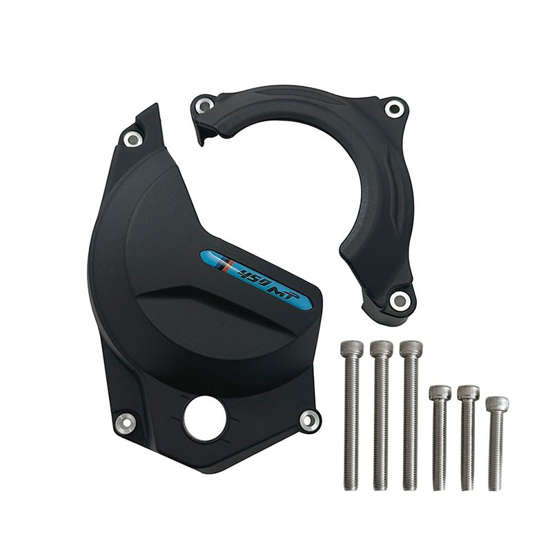

For CFMOTO 450MT 450 MT 2024-2025 Motorcycle Engine Protection Cover Engine cover Protection case MT450 Accessories чёрный