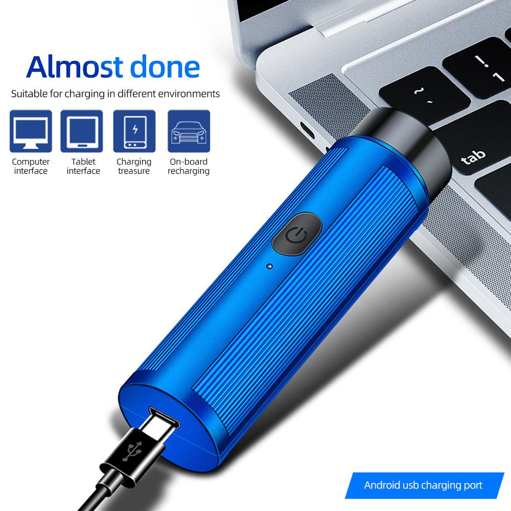 Portable Rechargeable Mini Electric Shaver For Men & Women Grooming Tool Type C Fast Charging Led Display Travel Car Grooming