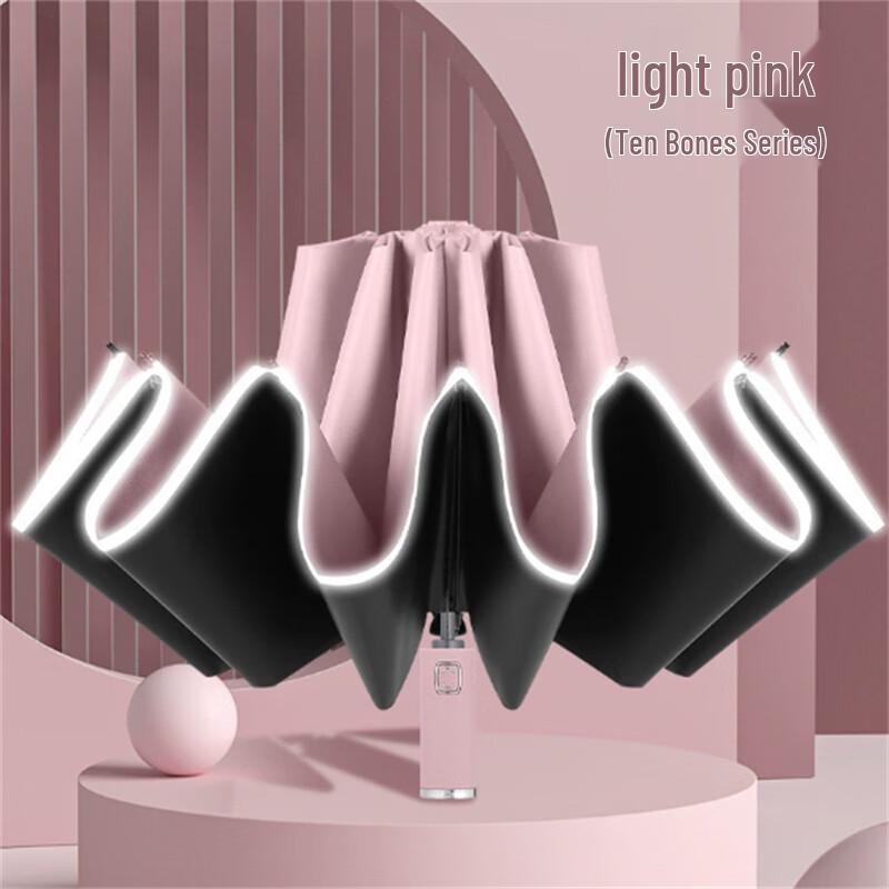 Automatic Reverse Folding UV Protection Umbrella (10-Pack)