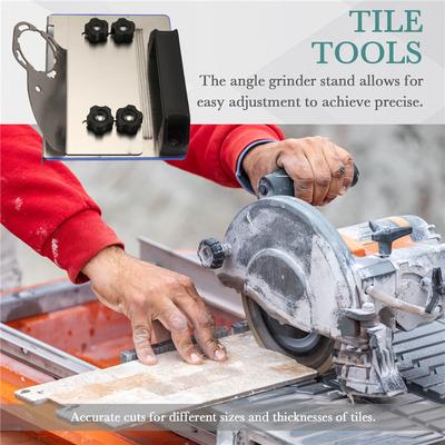 A96I-45 Degree Tile Chamfering Tool -Angle Grinder Stand For Tile 45° Chamfer Cutting,Grinder Tool For Cutting Stone