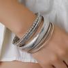 New Fashion Boho Punk 10Pcs/Sets Cuff Bracelets & Bangles For Women Love Pulseiras Bangle Set Feminina Jewelry Charm Gifts