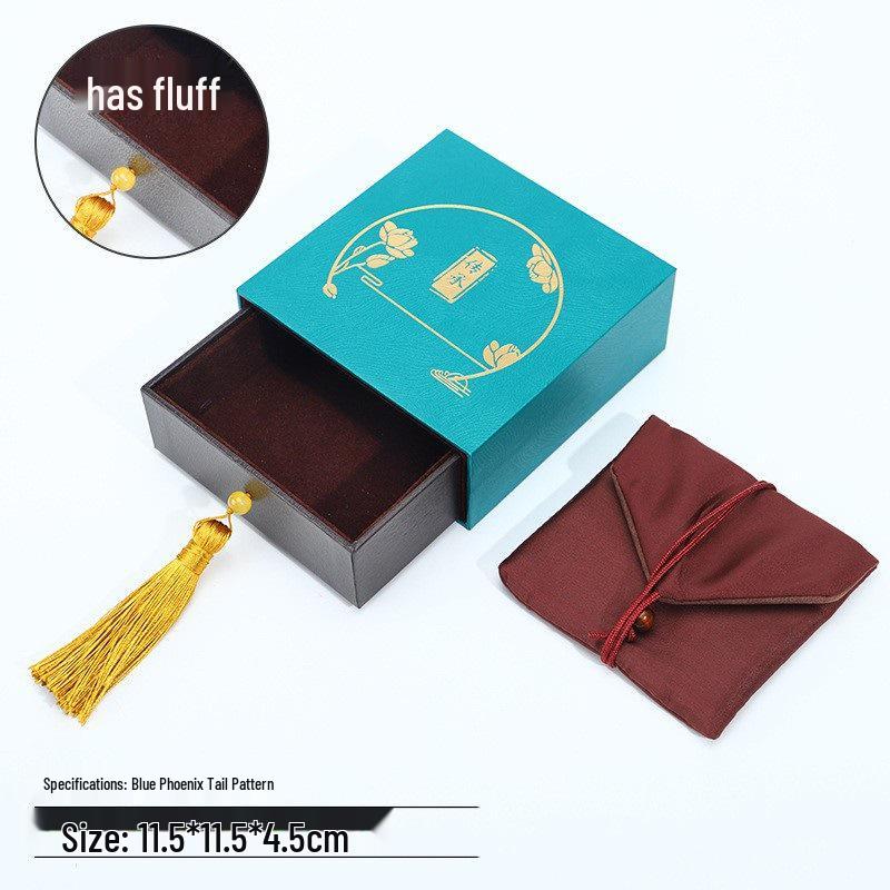 Dafuku Jewelry Box: Antique-Style Drawer Bracelet & Ornament Storage