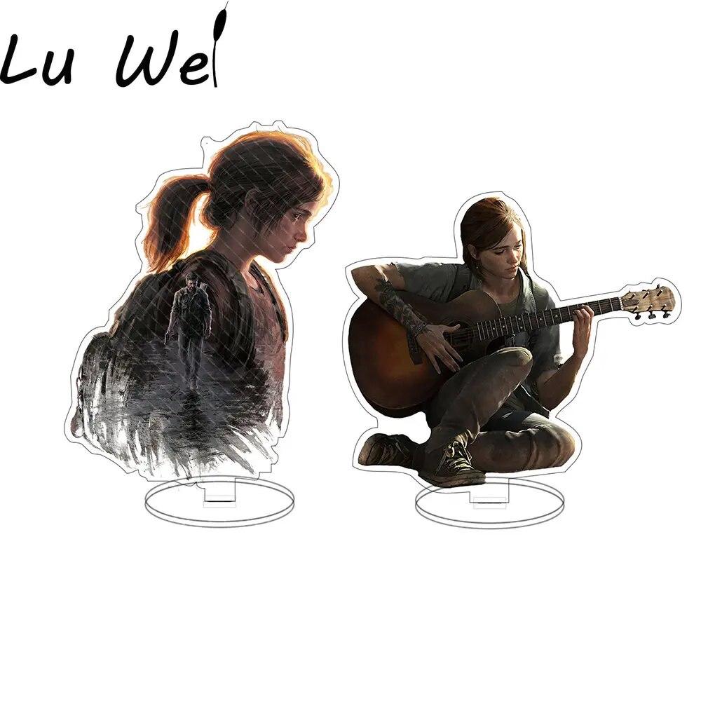 

Game Figure The Last of Us Part 2 Cosplay Ellie Acrylic Stand Model Plate Desk Decor Standing Sign Figures Ellie for Fans Gift