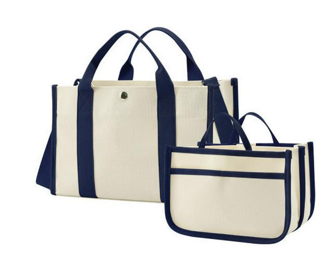 

«Корейская холщовая сумка INS 2023 Mommy Bag — вместительная, многофункциональная сумка через плечо и через плечо для матери и ребенка»