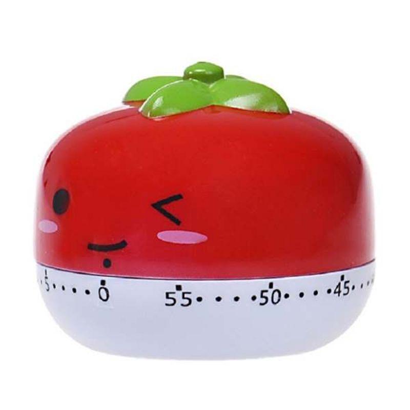 AEE4-Rotary Tool Egg Cooker Timer Novelty Kitchen Timer Vegetable Animal Cooking Timer Digital Egg Timer Cupcake Timer