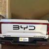 Glossy Black 3D Logo Sticker For BYD Shark Trunk Standard Car Decoration Decal