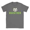 Humor Game Marathon Collection  TShirts Men Crewneck 100 Cotton T Shirts  Short Sleeve Tees Plus Size Clothes