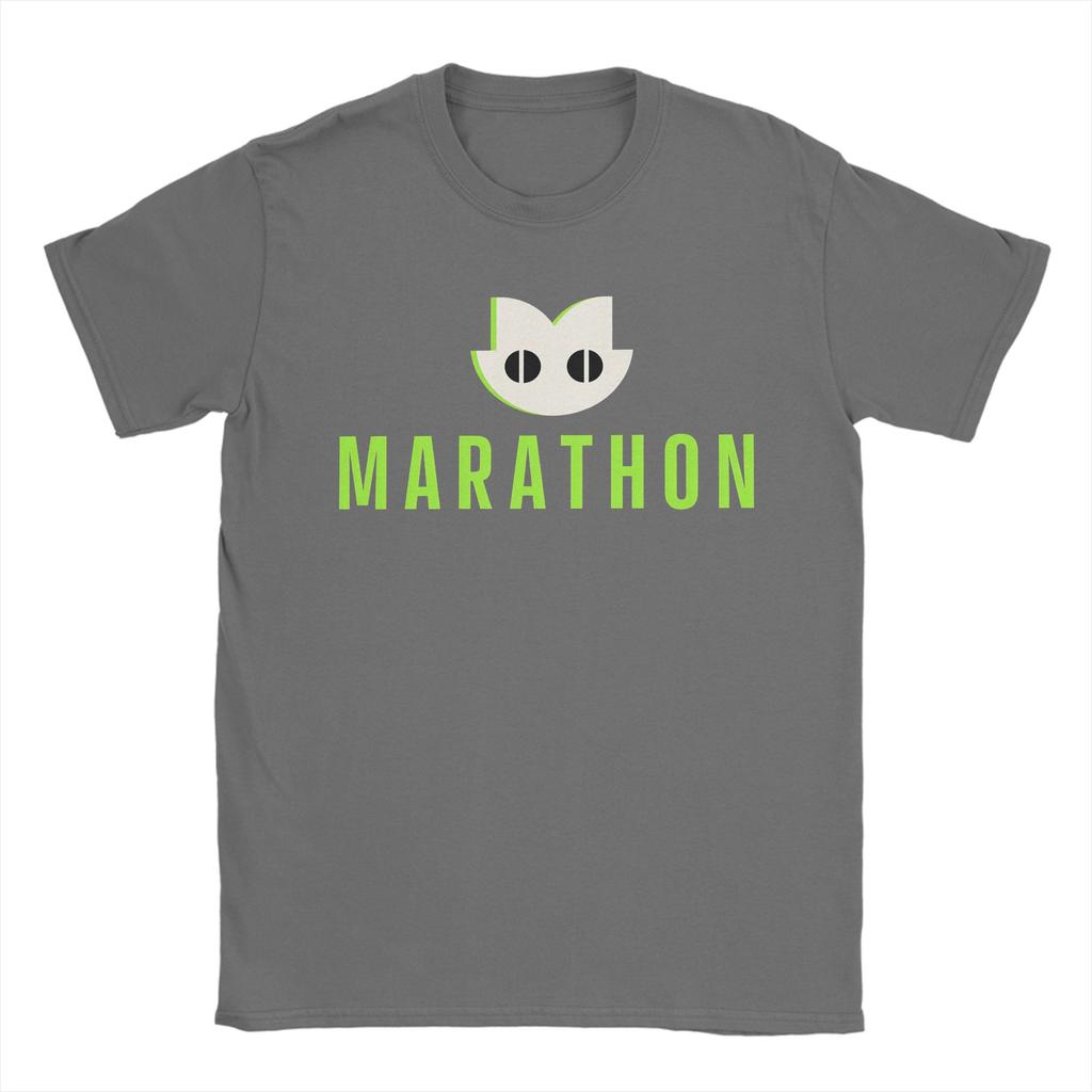 Humor Game Marathon Collection TShirts Men Crewneck 100 Cotton T Shirts Short Sleeve Tees Plus Size Clothes