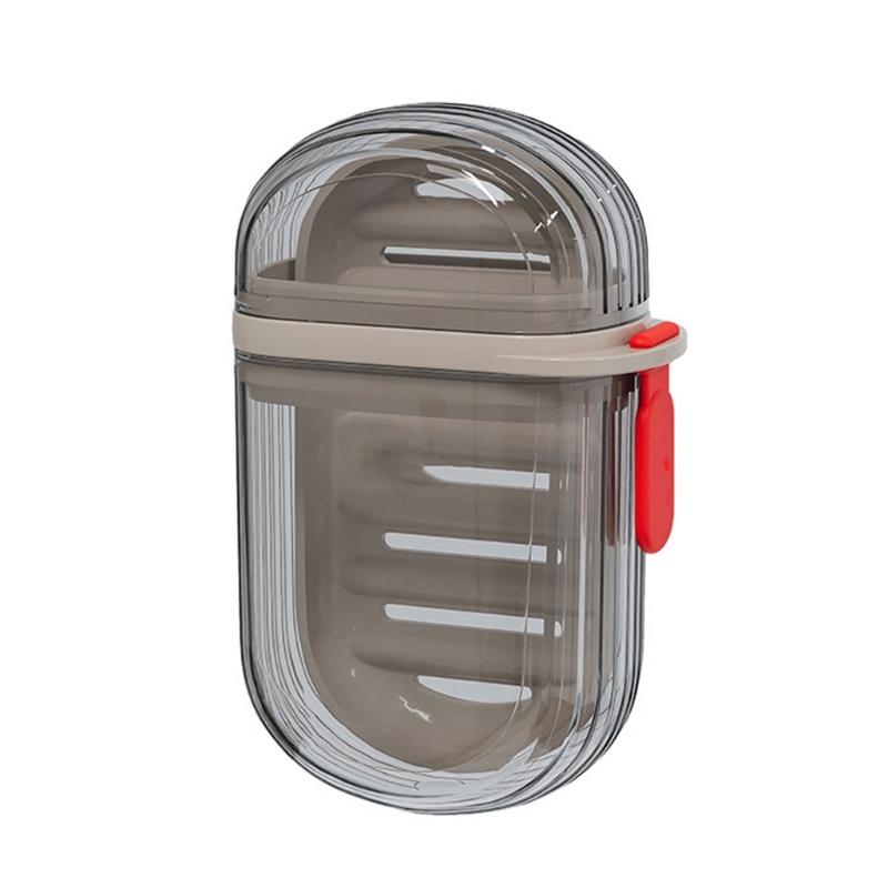 

Travel Soap Storage Box Waterproof Soap Plate Convenient Soap Container for Traveling 1