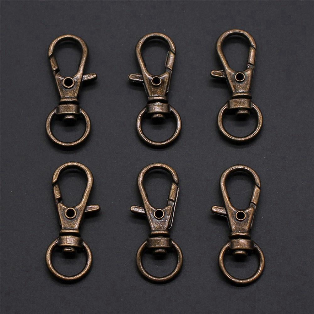 Swivel Trigger Snap Hooks For Bag And Keychain Metal Jewelry Findings Components