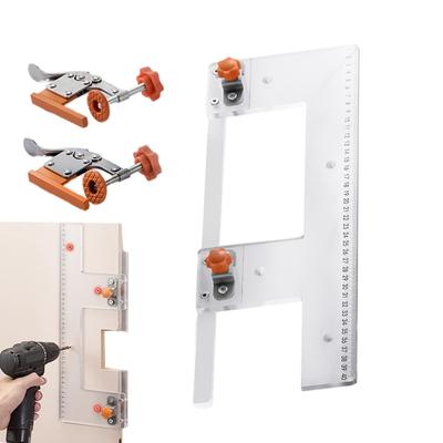 Precise Slotting Mold Multifunctional Cabinet Door Woodworking Auxiliary Tool For Professional Cabinet Makers Furniture
