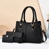 New Retro Three-piece Combination Bag Fashionable Commuter Tote Bag Trendy Light Shoulder Bag Oblique Span Women's Bag