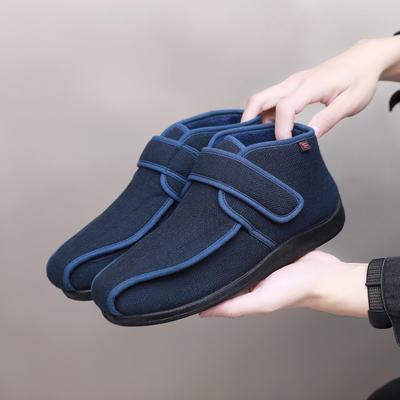 New Winter Fashion Thermal Cloth Shoes Diabetes Shoes Fat Wide High Instep Feet Wear Soft and Comfortable Large Size