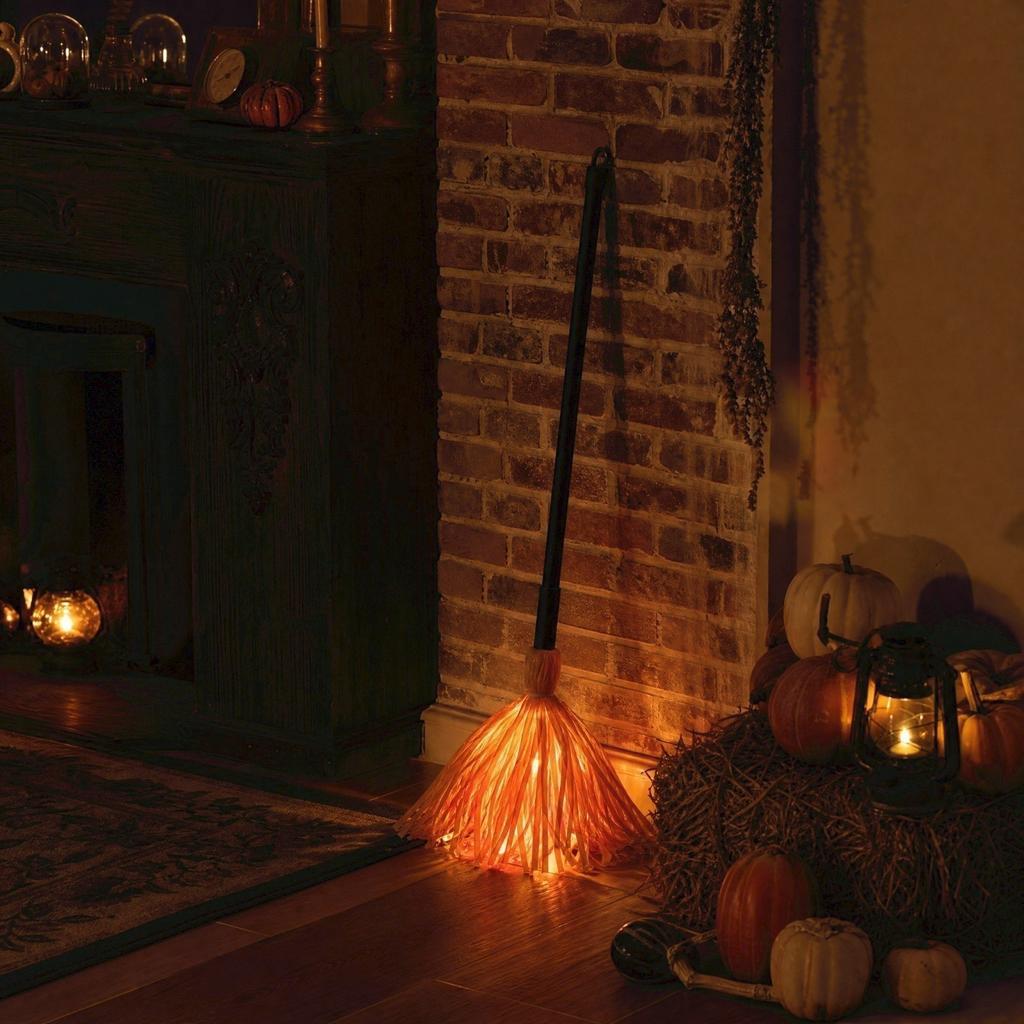 Halloween Leuchtende Bewegliche Tanzende Hexe Dekoration mit 3 AAA Batterien