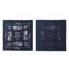 Stray Kids Hyunjin Style GUESS Bandana Navy Official Cotton Scarf
