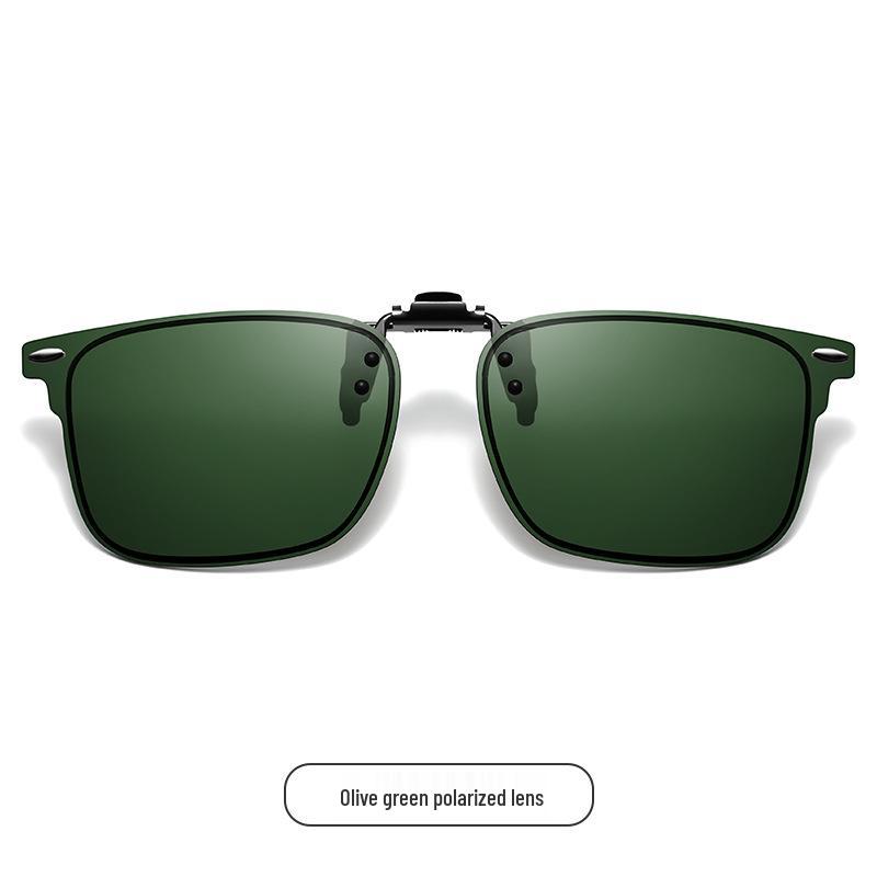 Polarized Clip-On Sunglasses 2025: New Style for Women & Men, Day/Night Use with Night Vision Lenses