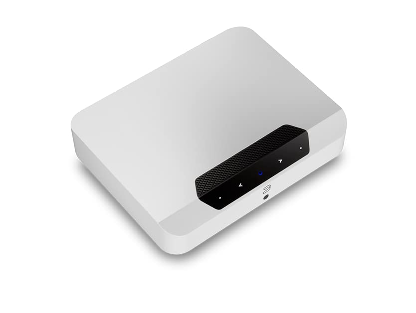 BlueSound POWER NODE EDGE Network Streamer Amplifier (White)