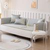 Summer Sleeping Mat Sofa Cushion Cooling Mat for Summer Popular Solid Wood Leather Sofa Cover Slipcover Full Covered Cushion