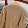 Plus Size Women's Loose Cardigan & Sweater Set (Bust 150/160) - Style 350-8081