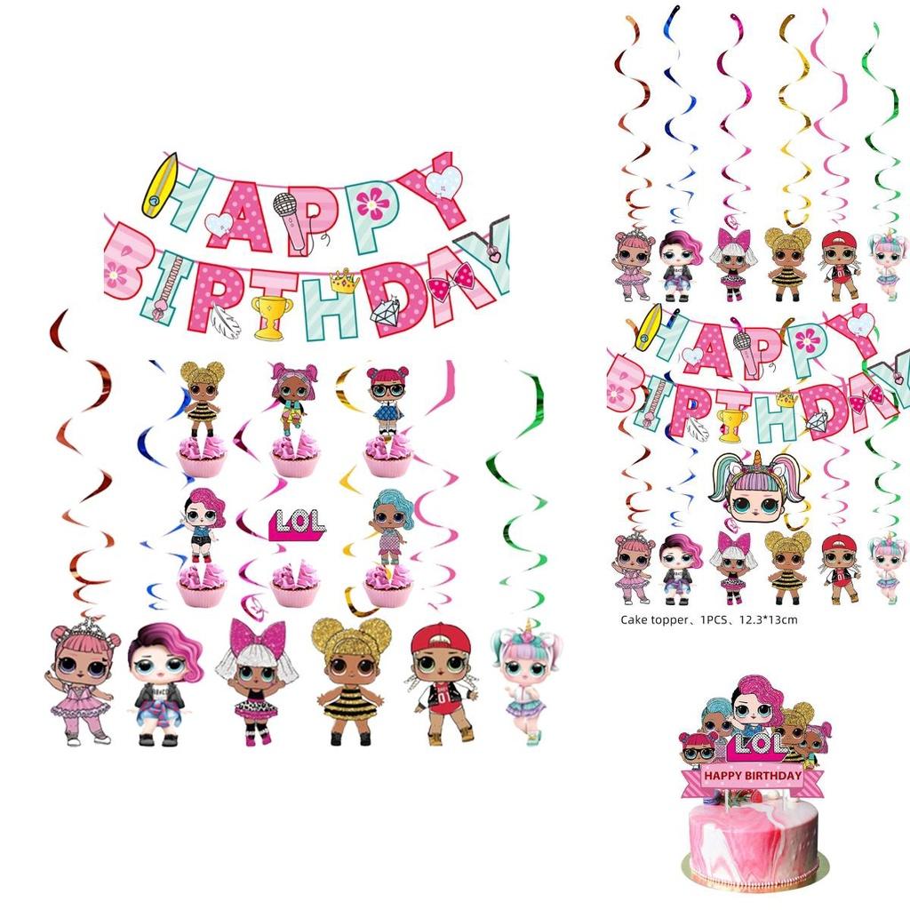 High-quality Lol Surprise Doll Hanging Swirls Perfect For Indoors And Outdoors